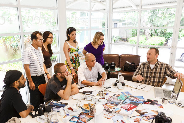 Classroom sessions take place at the Neilson Hays Library in Silom